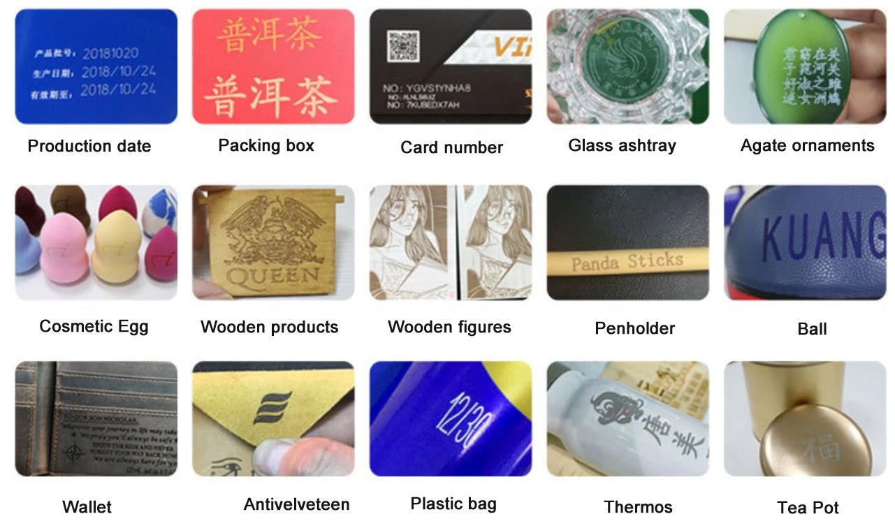 products of CO<sub>2</sub> laser marking