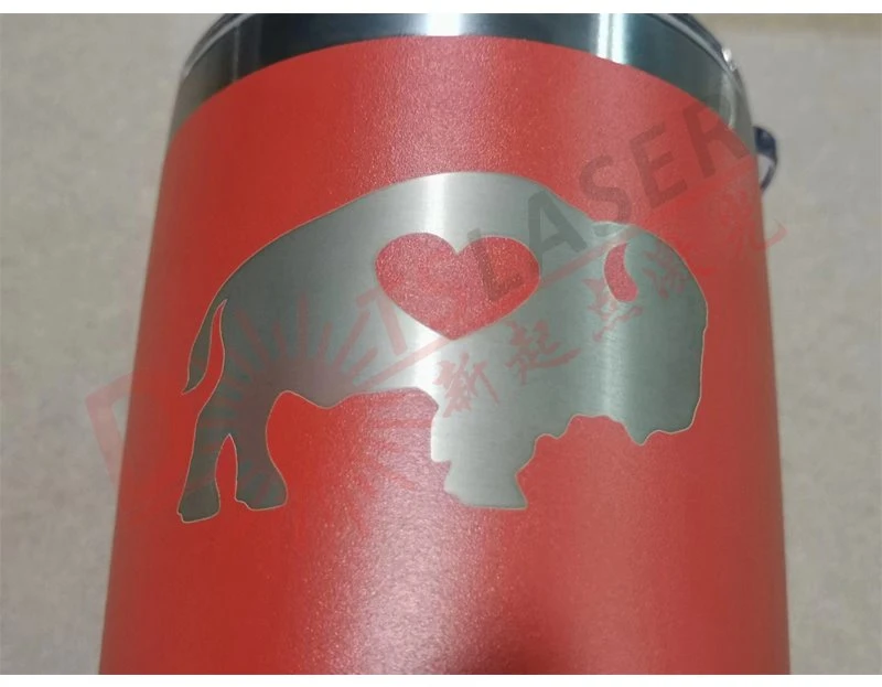 Laser engraving stainless steel cups Laser engraving stainless steel cups