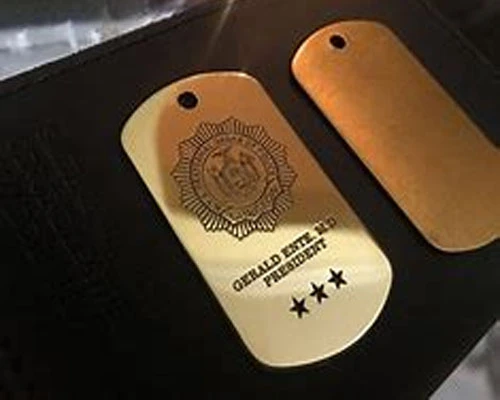 Laser manufacturing labels marks