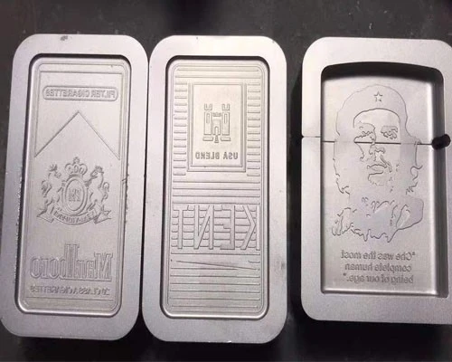 3D fiber laser engraving on aluminum